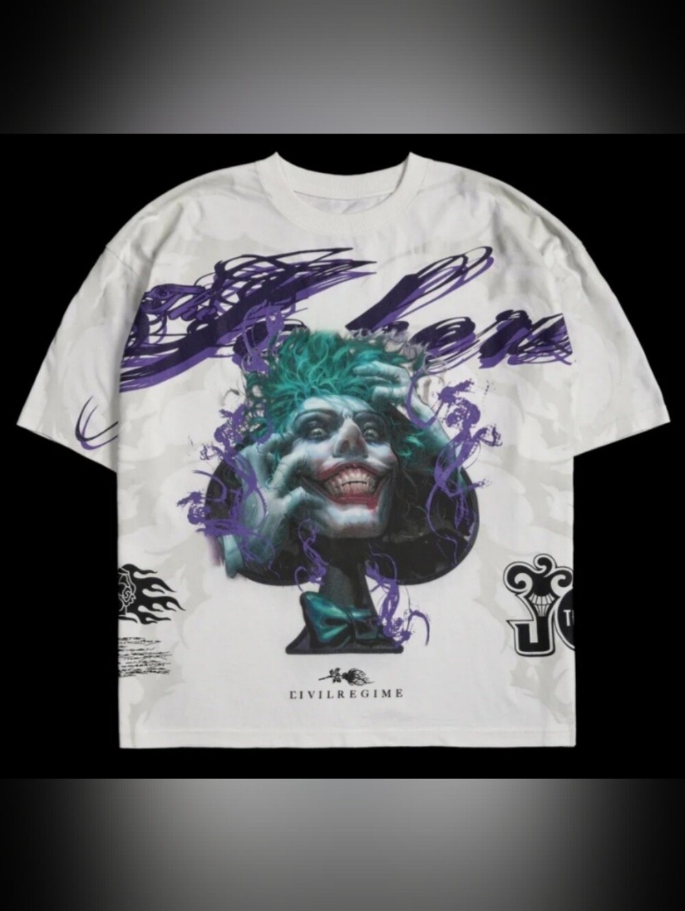 Civil Regime "The Joker Ace" 199X Oversized Tee